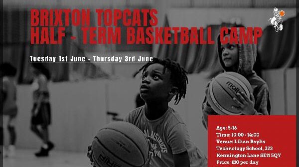 Brixton Topcats Half-Term Camp - June 2021